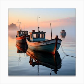 Boats Fine Art Posters By Csaba Fikker For Ai Art Depot 15 Canvas Print