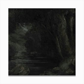 River In The Woods 2 Canvas Print