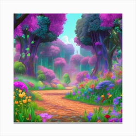 Fairytale Forest 6 Canvas Print