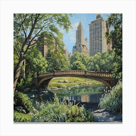 Central Park 11 Canvas Print