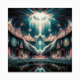 Angels Of The Heavens Canvas Print