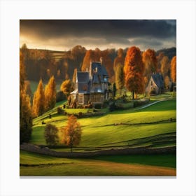 Country Thanksgiving Canvas Print