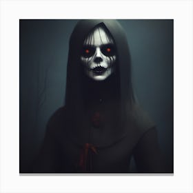 Skeleton Canvas Print