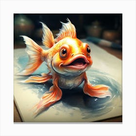 Goldfish 14 Canvas Print