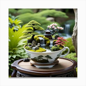 Japanese Garden Canvas Print