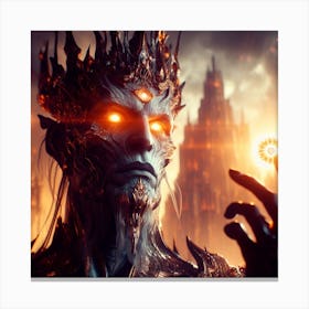 King Of The Gods Canvas Print