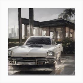 Chevrolet Corvette Canvas Print