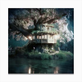 Fairy House 1 Canvas Print