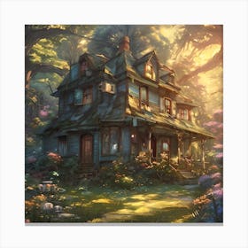 Fairytale House 1 Canvas Print