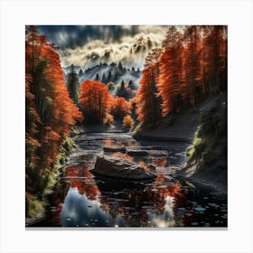 Autumn In The Mountains 1 Canvas Print