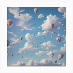 Whimsical Sky 1 Canvas Print