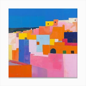 Abstract Travel Collection Fez Morocco 2 Canvas Print