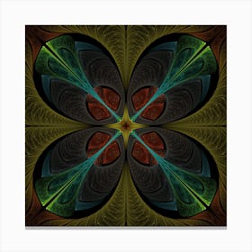 Fractal Art Abstract Pattern Canvas Print