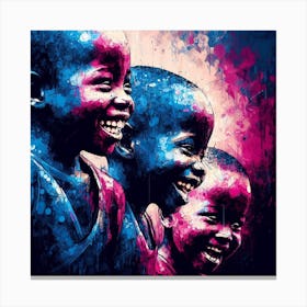 Children of the world -1 Canvas Print