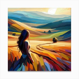 Landscape Painting 116 Canvas Print