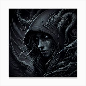 Dark Fantasy Art 4 Canvas Print