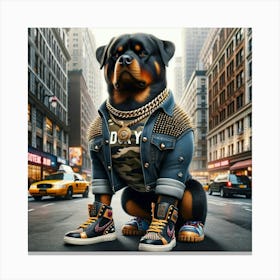 Rottweiler Canvas Print