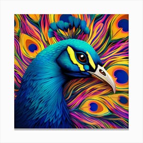 Peacock 7 Canvas Print