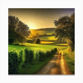 Country Road 17 Canvas Print