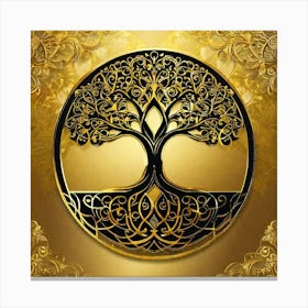 Tree Of Life 347 Canvas Print