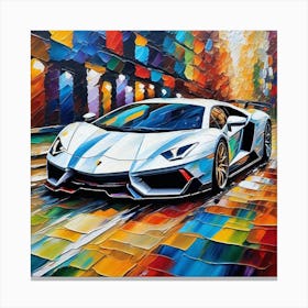 Lamborghini 74 Canvas Print