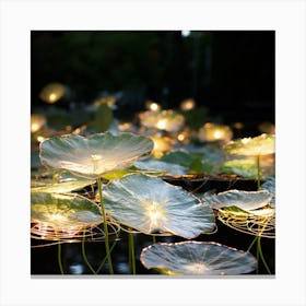 Lotus Pond Canvas Print