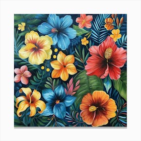 Tropical Vibrance (2) Canvas Print