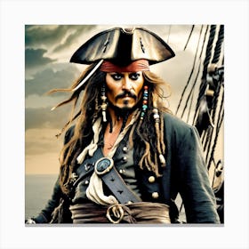 Pirates Of The Caribbean 3 Canvas Print