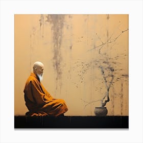 Meditation Series 02 By Csaba Fikker For Ai Art Depot 12 Canvas Print