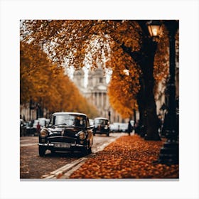 Autumn In London 3 Canvas Print