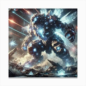 Rumblefang Rock Armor Canvas Print