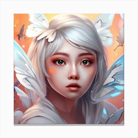 Fairy With Wings Canvas Print