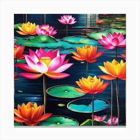 Lotus 11 Canvas Print