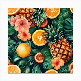 Tropical Fusion (11) Canvas Print