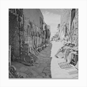 Street Scene In The Souks Canvas Print