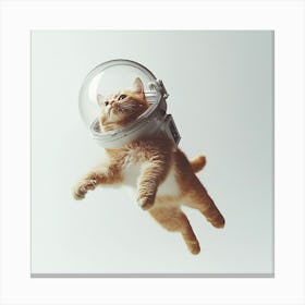 Astronaut Cat Toile