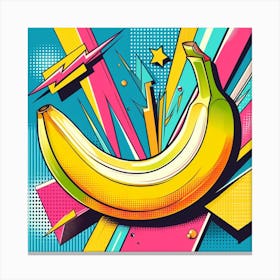 Pop Banana 1 Canvas Print