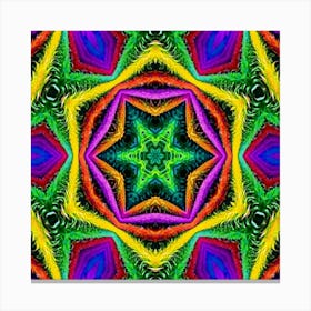 Psychedelic Mandala 48 Stampe su tela