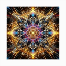 Mandala 9 Canvas Print