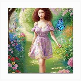 Fairy Garden Canvas Print