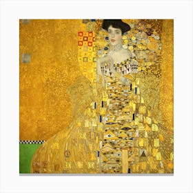 Kiss By Gustav Klimt 1 Canvas Print