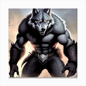 Werewolf 20 Canvas Print