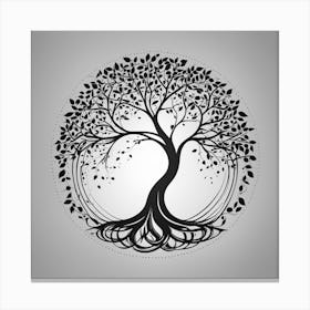 Tree Of Life art print Canvas Print