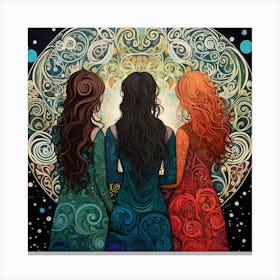 Three Sisters 3 Canvas Print