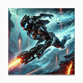 Abyssal Dragoons 1 Canvas Print