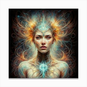 Electrical Symphonie Lightworkfullbody Show Th (1) Canvas Print