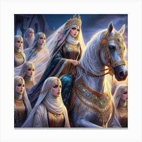 Egyptian Queen9 Canvas Print