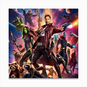 Guardians Of The Galaxy Vol 2 Canvas Print