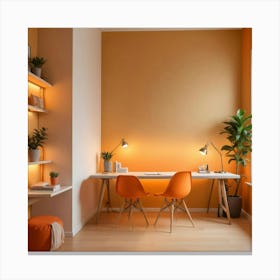 Home Office 24 Canvas Print