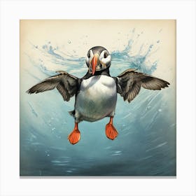 Puffin 3 Canvas Print